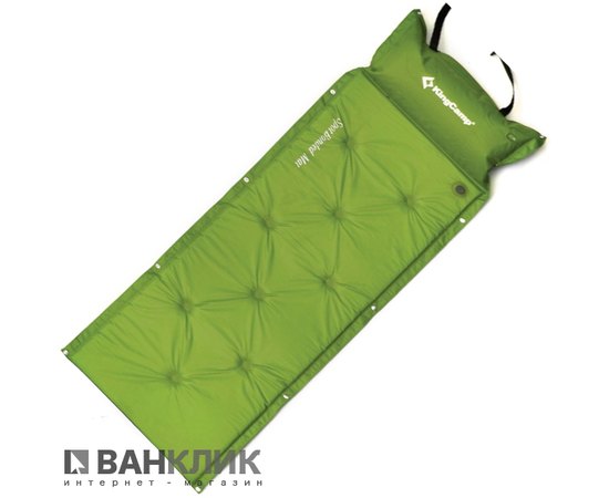 Cамонадувающийся коврик KingCamp Point Inflatable Mat Dark green KM3505