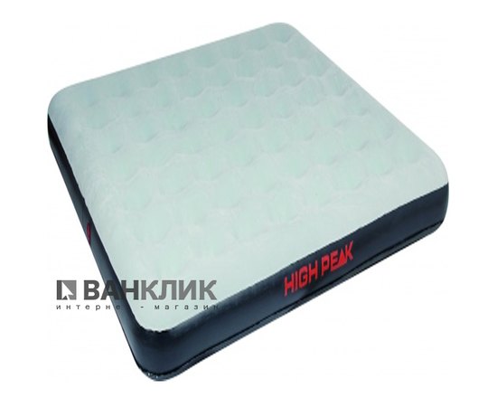 Матрас надувной High Peak King 200x185x20cm Gray 922693