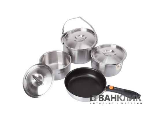 Набор посуды Kovea All-3PLY Stainles Cookware(7-8) KKW-CW1105 (8806372095796)