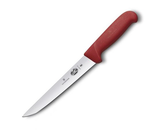 Hож кухонный Victorinox Fibrox обвалочный 20 см, красный 5.5501.20