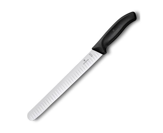 Нож для нарезки дольками Victorinox SwissClassic 25cm, чёрный 6.8223.25