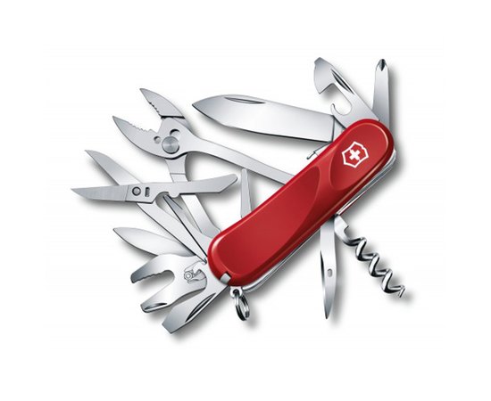 Нож Victorinox Delemont, Evolution S557, 85 мм, красный 2.5223.SE