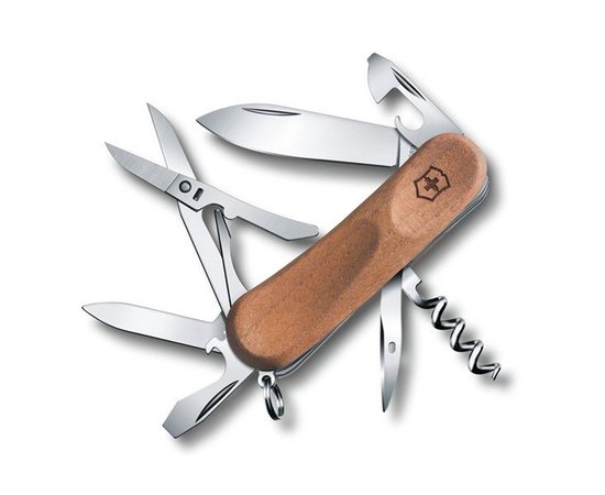 Нож Victorinox Delemont, EvoWood 14, 85 мм, EvoWood, орех 2.3901.63