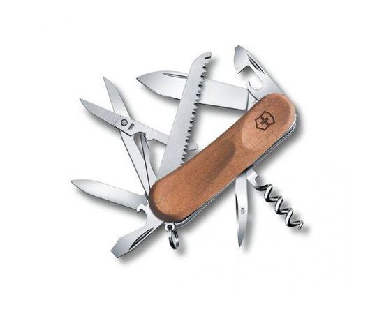 Нож Victorinox Delemont EvoWood 17 85мм, орех 2.3911.63