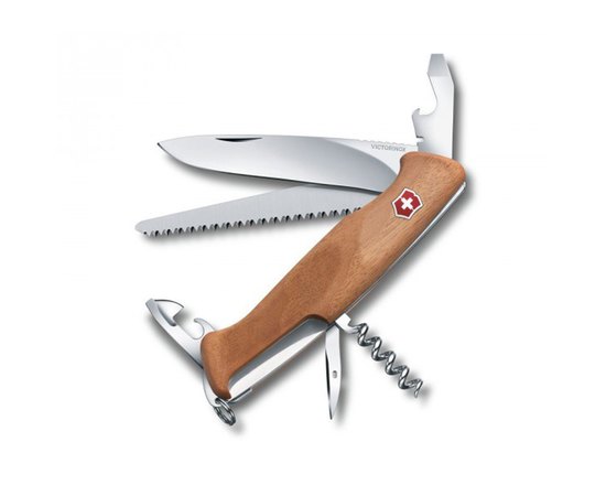 Нож Victorinox Ranger Wood 55,130мм, орех, коробка 0.9561.63