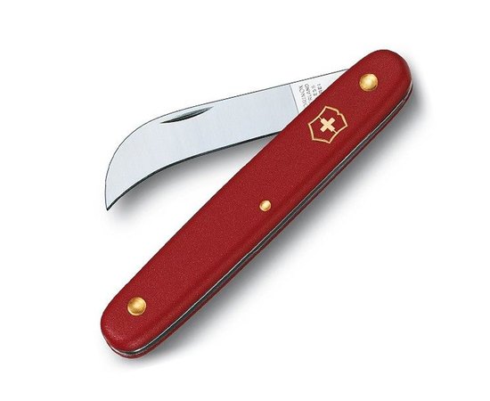 Нож Victorinox садовой красный 3.9060