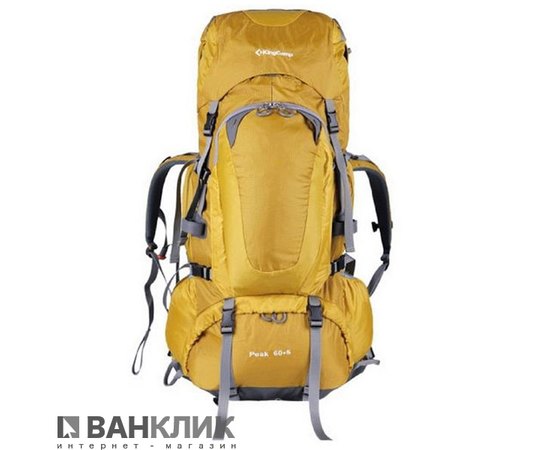 Рюкзак KingCamp Peak 60+5 Yellow KB3248