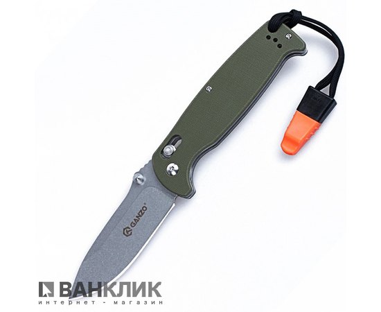 Нож Ganzo G7412-GR-WS зелёный