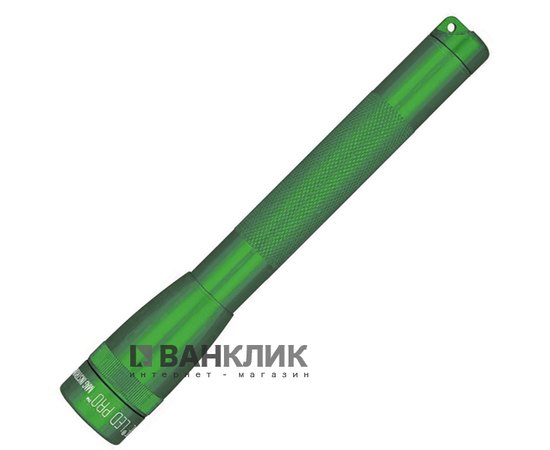 Фонарь Mini Maglite AAA (темно-зеленый), карманный клип и 2 батареи (M3А392R)