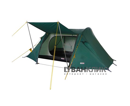 Палатка Wechsel Pioneer 2 Unlimited (Green) + коврик надувной 2 шт 923795