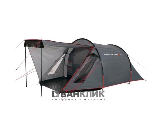 Палатка High Peak Ascoli 3 (Dark grey/Red) 926271