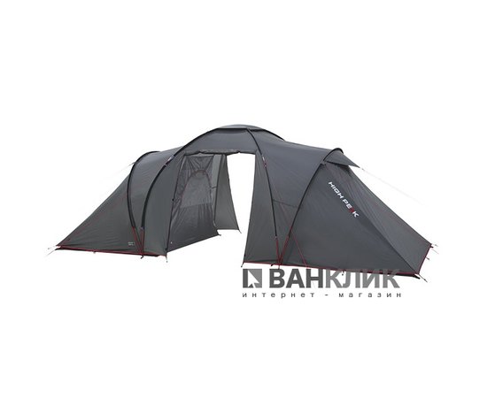 Палатка High Peak Como 6 (Dark Grey/Red) 925393