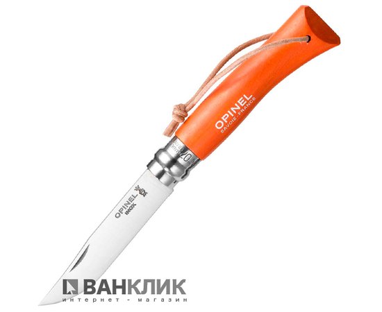 Нож Opinel №7 Inox Trekking оранжевый (002208)