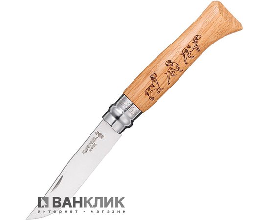 Нож Opinel №8 Animalia "Собака" (001622)