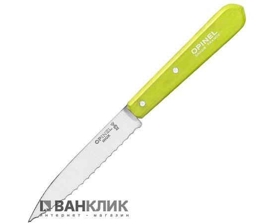 Нож Opinel Serrated №113 Inox салатовый (001920)