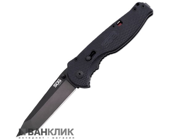 Нож SOG Flash II Tanto Black Blade (TFSAT8-BX)