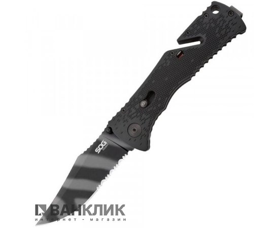 Нож SOG Trident Black Blade (TF3-BX)