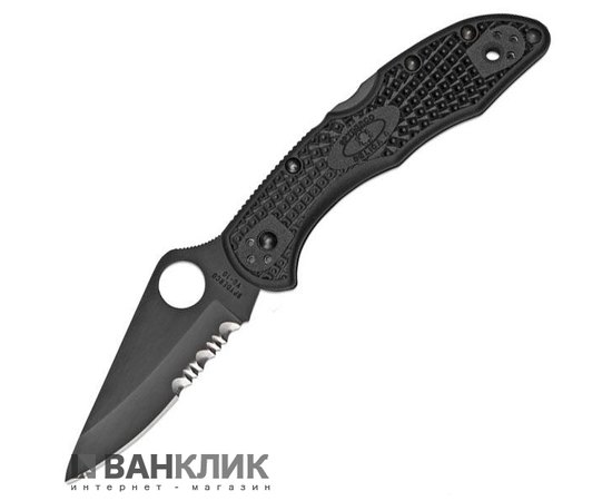 Нож Spyderco Delica 4 Black Blade (C11PSBBK)