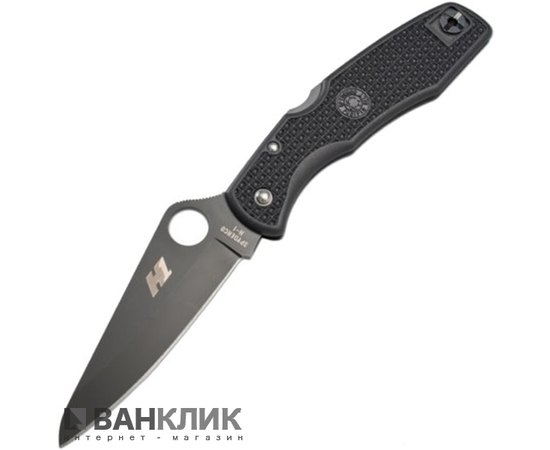 Нож Spyderco Pacific Salt black blade plain (C91PBBK)