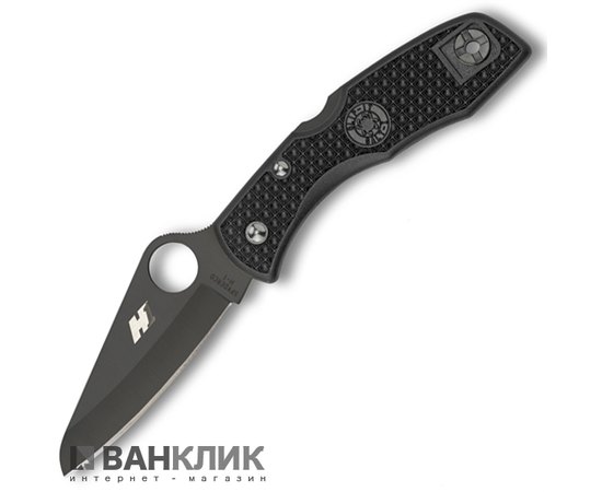 Нож Spyderco Salt 1 black blade plain (C88PBBK)