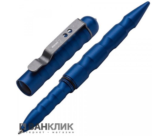 Ручка тактическая Boker Plus Multi Purpose Pen синий 09BO068