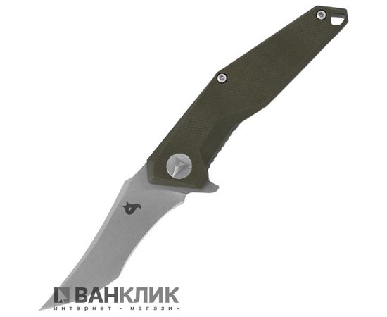 Нож Fox BF Kravi Shai Stonewash зеленый (BF-729SW)