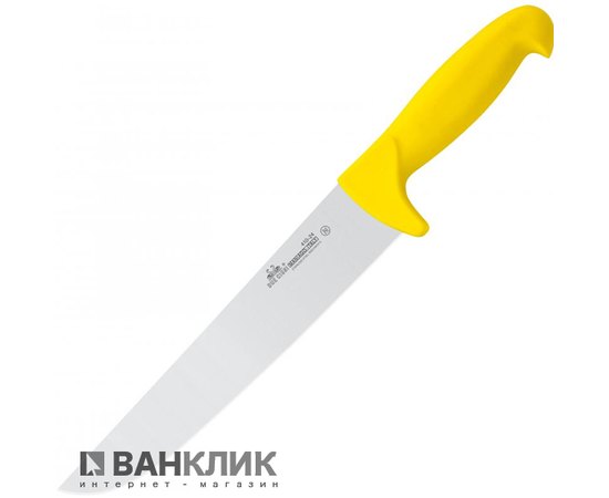 Нож кухонный Due Cigni Butcher желтый (410/24NG)