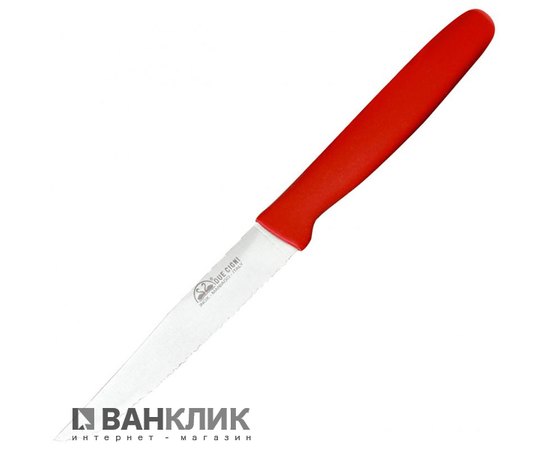 Нож кухонный Due Cigni Steak Serrated красный (714/11DR)