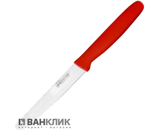 Нож кухонный Due Cigni Table красный (711/1R)