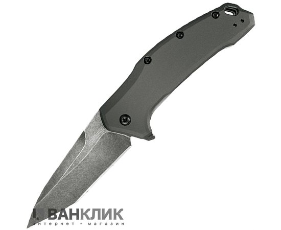 Нож Kershaw Link - Tanto Gray Aluminium Blackwash 1776TGRYBW