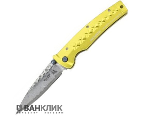 Нож Mcusta Fusion Damascus желтый MC-0164D