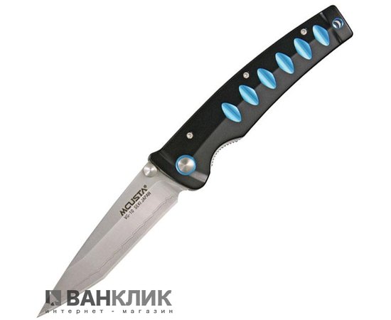 Нож Mcusta Katana черный/синий MC-0041C