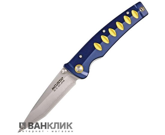 Нож Mcusta Katana синий/желтый MC-0042C