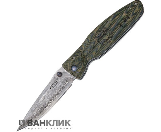 Нож Mcusta Sengoku "Senno Rikyu" Damascus MC-0184D