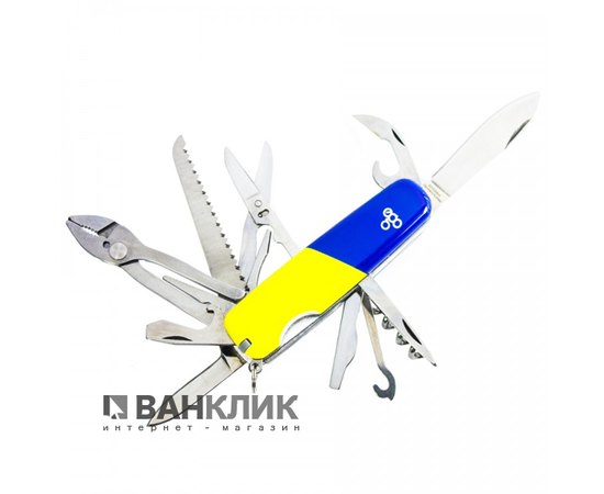 Нож Ego tools A01.12 синежелтый A01.12DVUK