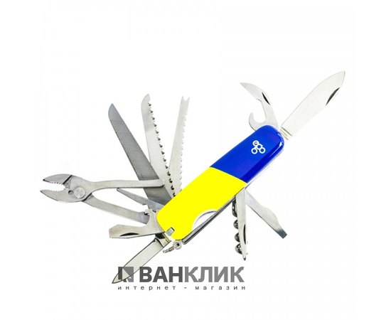 Нож Ego tools A01.13 синежелтый A01.13DVUK