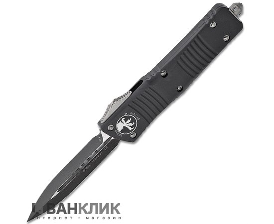 Нож Microtech Combat Troodon Double Edge Black Blade 142-1