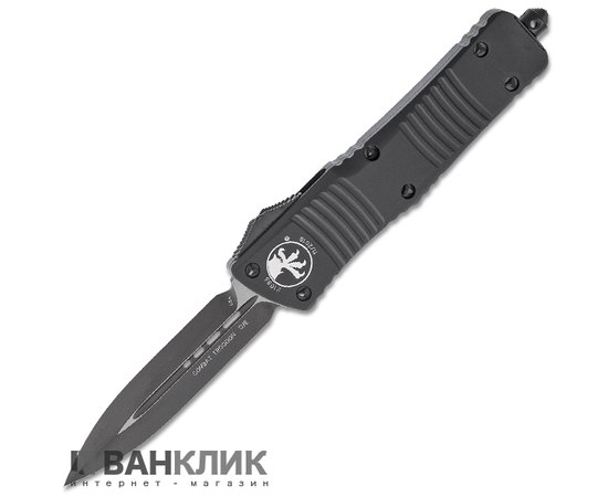 Нож Microtech Combat Troodon Double Edge Stonewash 142-10