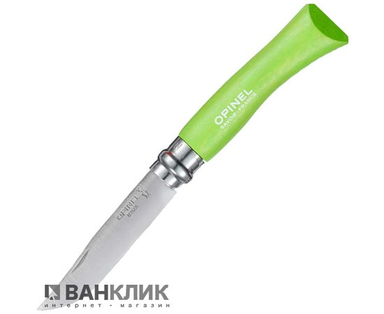 Нож Opinel №7 VRI светло-зеленый (001425)