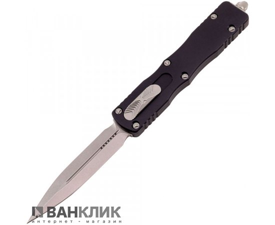 Нож Microtech Dirac Delta Double Edge Stonewash 227-10