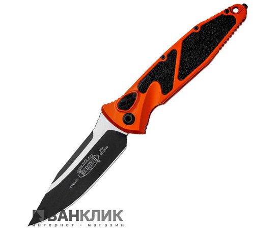 Нож Microtech Socom Elite Auto Drop Point Black Blade orange 160A-1OR