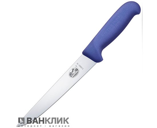 Hож кухонный Victorinox Fibrox обвалочный 18 см, синий 5.5502.18