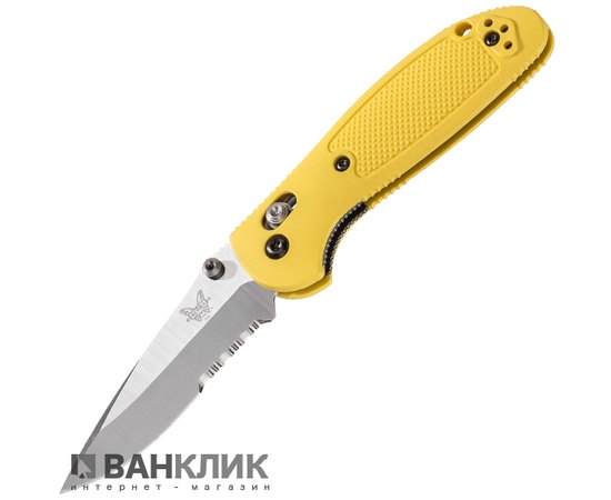 Нож Benchmade Pardue Griptilian Mini желтый 556S-YEL