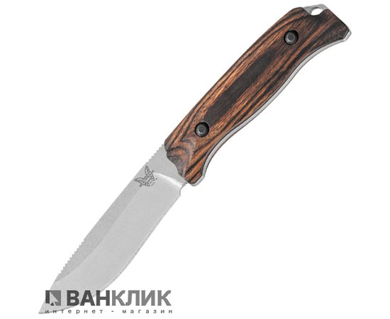 Нож Benchmade Saddle MTN Skinner FB Wood 15001-2