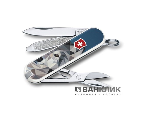 Нож Victorinox Сlassic The Wolf is coming home 0.6223.L1704