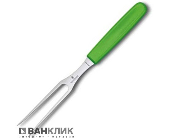 Вилка Victorinox Carving Flat зеленый 5.2106.15L4B