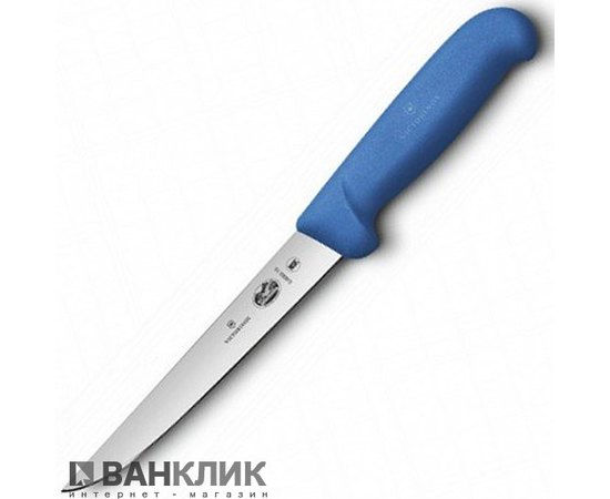 Нож кухонный Victorinox Fibrox Boning 15 см синий 5.6002.15