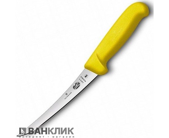 Нож кухонный Victorinox Fibrox Boning Flex 15 см желтый 5.6618.15