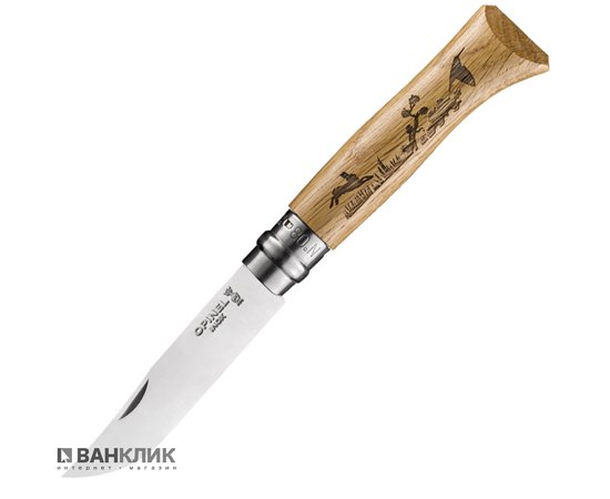 Нож Opinel №8 VRI Заяц дуб (002333)