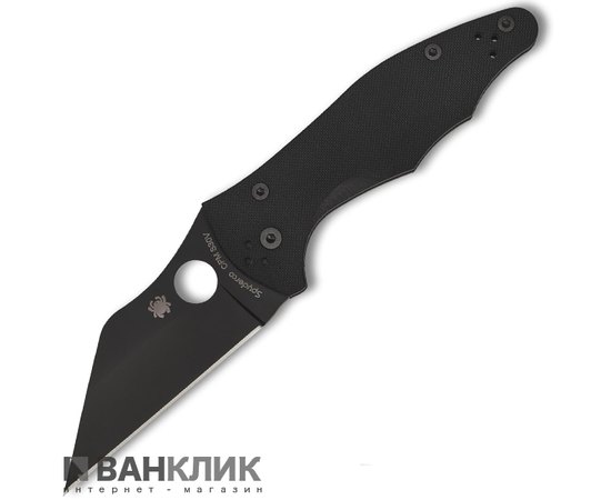 Нож Spyderco Yojimbo 2 Black Blade (C85GPBBK2)